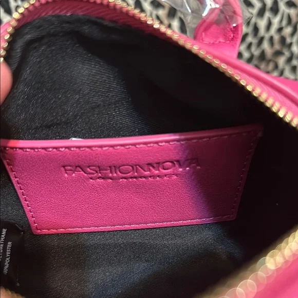 Fashion Nova Pink Mini Bag with Structured Design - Picture 7 of 8